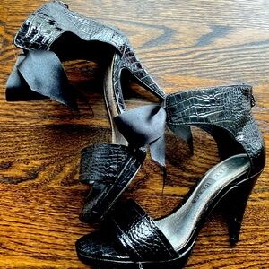 White House Black market strappy now heels
